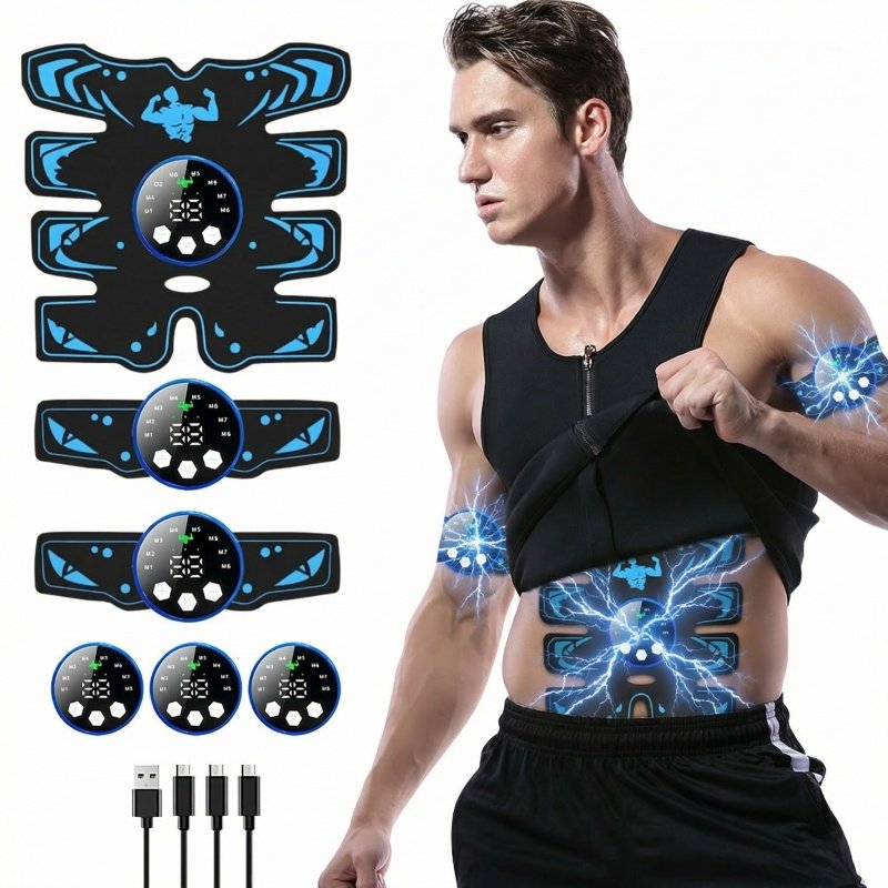 EMS Muscle Stimulator and EMS Muscle Trainer