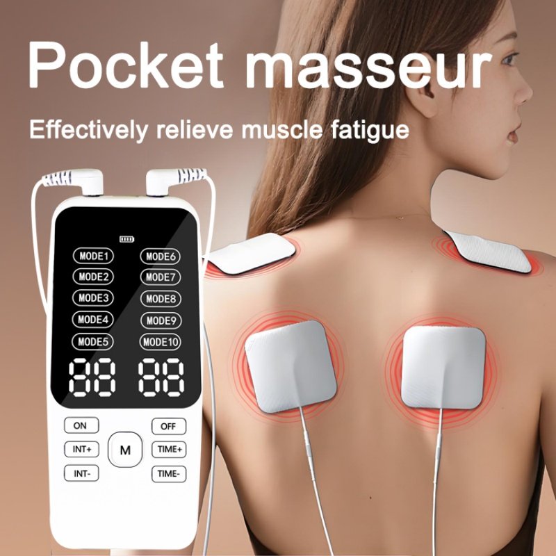 TENS Massager and Portable Muscle Massager