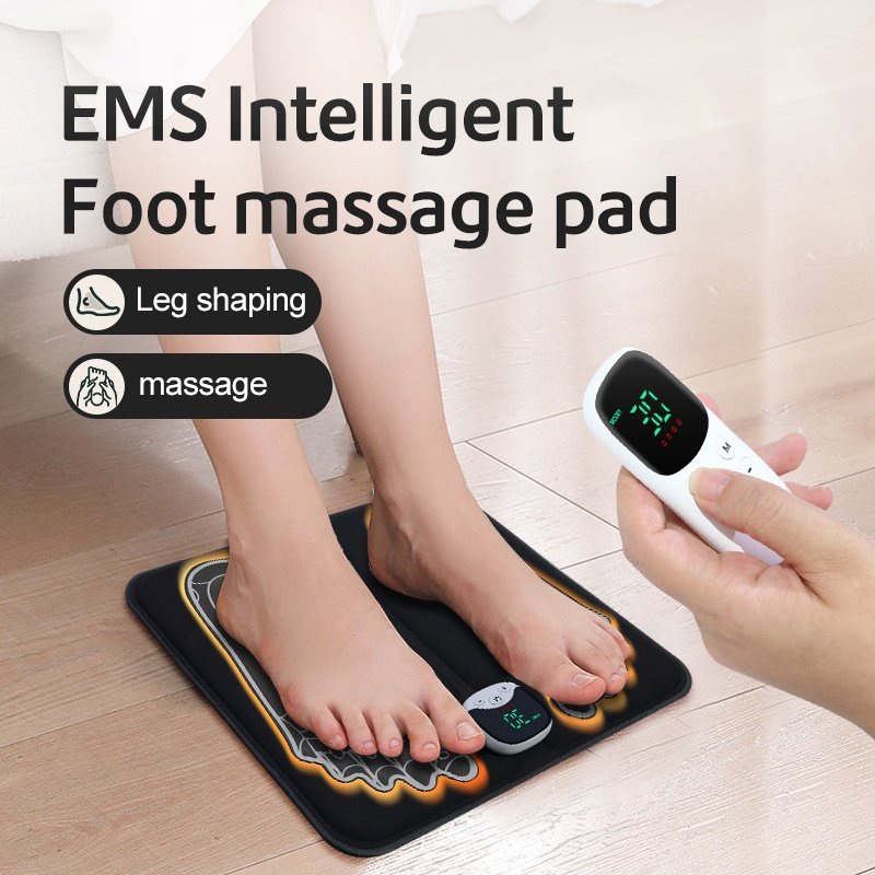 EMS foot massager revolutionizes home therapy, becoming a new favorite for relieving fatigue and promoting circulation
