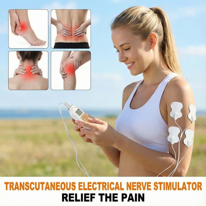 TENS Massager and Portable Muscle Massager