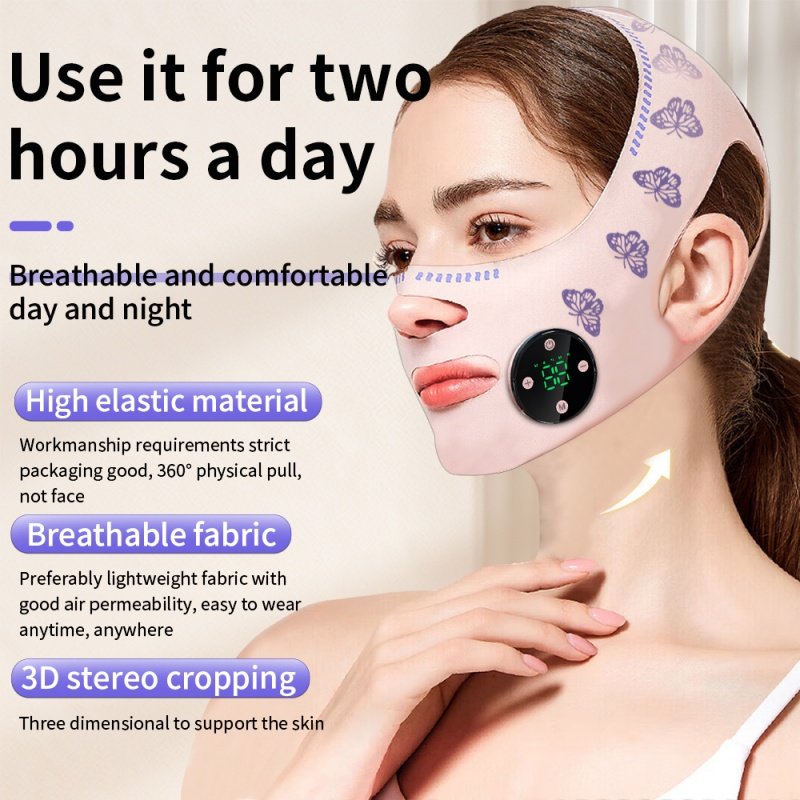 EMS facial massage and facial contouring